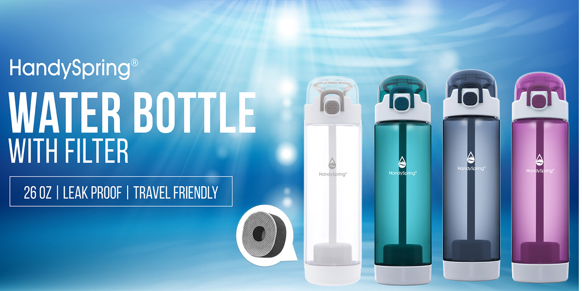 HANDY SPRING - Water Bottle With Filter – DaveEcom