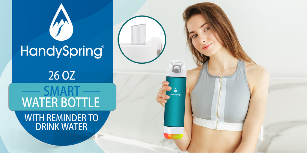 Humankind Spring Water HandySpring - LED drink water bottle (withSpout) – DaveEcom